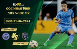 Fb88 soi kèo trận đấu New York City vs San Jose