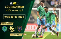 Fb88 soi kèo trận đấu Seattle Sounders vs Salt Lake