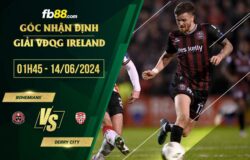 fb88-soi kèo Bohemians vs Derry City