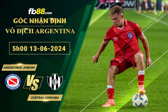 Fb88 soi kèo trận đấu Argentinos Juniors vs Central Cordoba