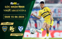 Fb88 soi kèo trận đấu Boca Juniors vs Velez Sarsfield