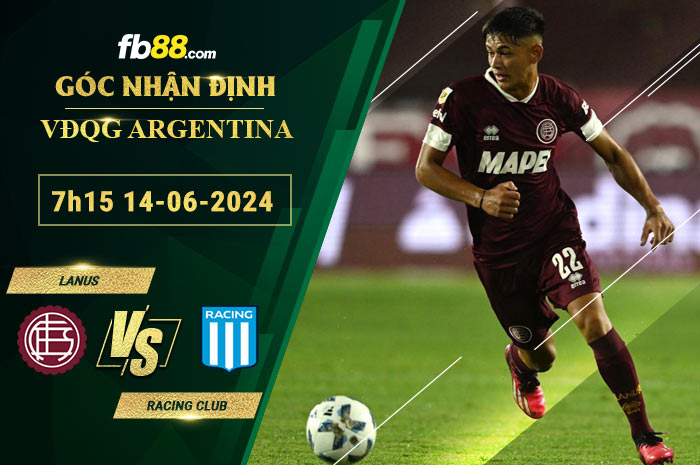 Fb88 soi kèo trận đấu Lanus vs Racing Club