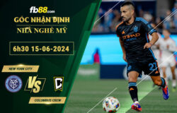 Fb88 soi kèo trận đấu New York City vs Columbus Crew