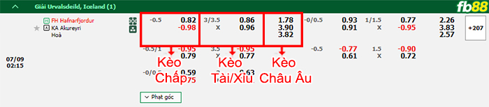 Fb88 bảng kèo trận đấu Hafnarfjordur vs Akureyri