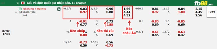 fb88-bảng kèo trận đấu Yokohama Marinos vs Sagan Tosu