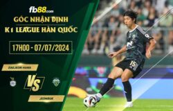 fb88-soi kèo Daejeon Hana vs Jeonbuk