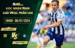 fb88-chi tiết kèo trận đấu Ilves Tampere vs HJK Helsinki