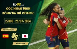 fb88-soi kèo Nữ Tây Ban Nha vs Nữ Nhật Bản