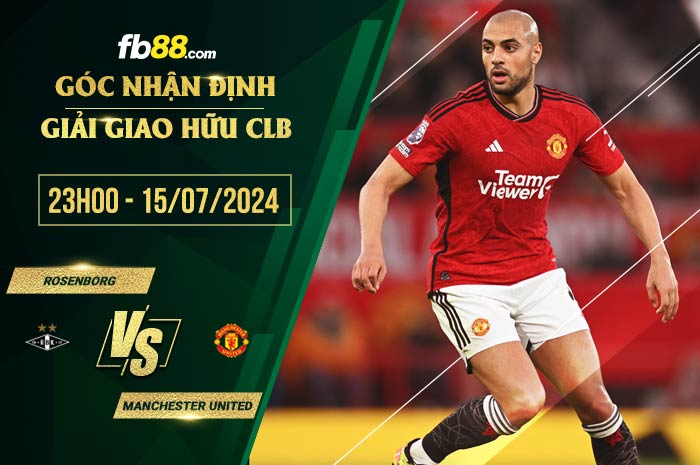 fb88-soi kèo Rosenborg vs Manchester United