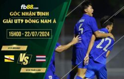 fb88-soi kèo U19 Brunei vs U19 Thái Lan