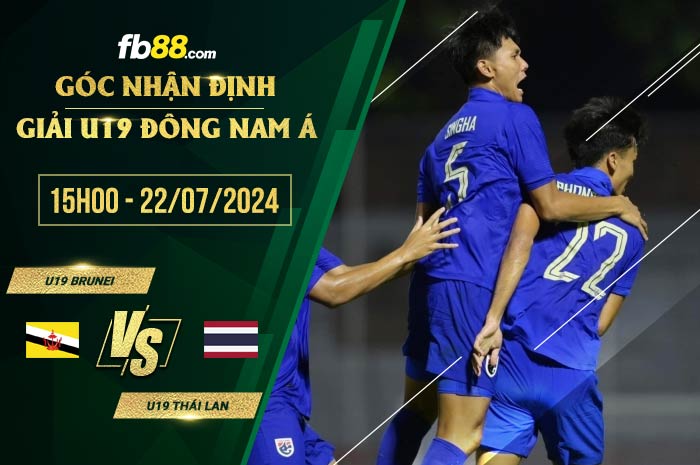 fb88-soi kèo U19 Brunei vs U19 Thái Lan