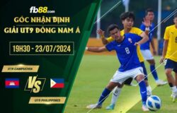 fb88-soi kèo U19 Campuchia vs U19 Philippines