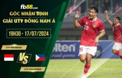 fb88-soi kèo U19 Indonesia vs U19 Philppines