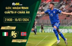 fb88-soi kèo U19 Italia vs U19 Na Uy