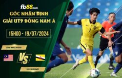 fb88-soi kèo U19 Malaysia vs U19 Brunei