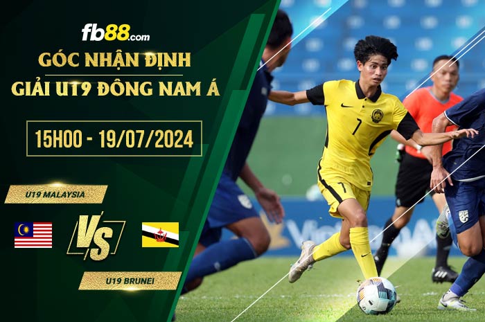 fb88-soi kèo U19 Malaysia vs U19 Brunei