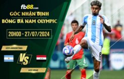 fb88-soi kèo U23 Argentina vs U23 Iraq