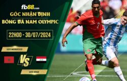 fb88-soi kèo U23 Morocco vs U23 Iraq