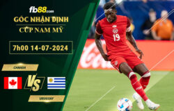 Fb88 soi kèo trận đấu Canada vs Uruguay