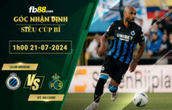 Fb88 soi kèo trận đấu Club Brugge vs St. Gilloise