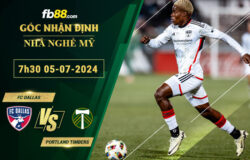 Fb88 soi kèo trận đấu FC Dallas vs Portland Timbers