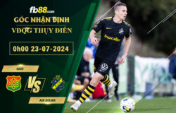 Fb88 soi kèo trận đấu GAIS vs AIK Solna