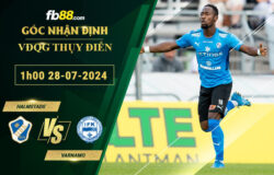 Fb88 soi kèo trận đấu Halmstads vs Varnamo