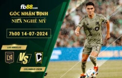 Fb88 soi kèo trận đấu Los Angeles vs Columbus Crew