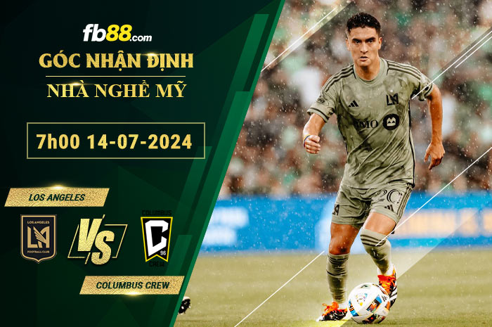 Fb88 soi kèo trận đấu Los Angeles vs Columbus Crew