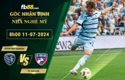 Fb88 soi kèo trận đấu Sporting Kansas vs FC Dallas