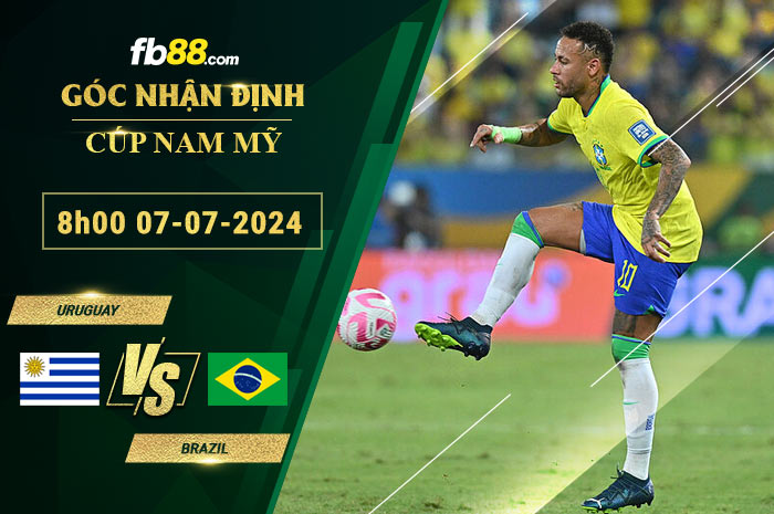 Fb88 soi kèo trận đấu Uruguay vs Brazil