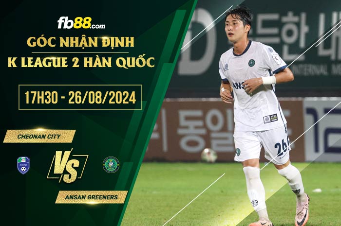 fb88-soi kèo Cheonan City vs Ansan Greeners