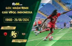 fb88-soi kèo PSM Makassar vs Dewa United