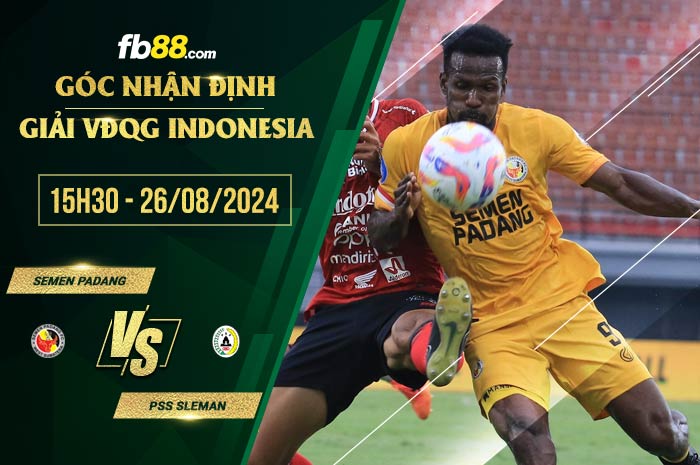 fb88-soi kèo Semen Padang vs PSS Sleman