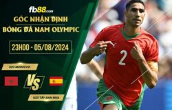 fb88-soi kèo U23 Morocco vs U23 Tây Ban Nha