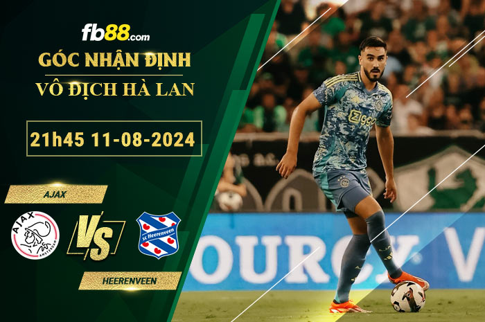 Fb88 soi kèo trận đấu Ajax vs Heerenveen