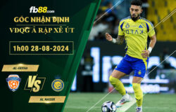 Fb88 soi kèo trận đấu Al-Fayha vs Al Nassr