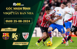 Fb88 soi kèo trận đấu Barcelona vs Athletic Bilbao