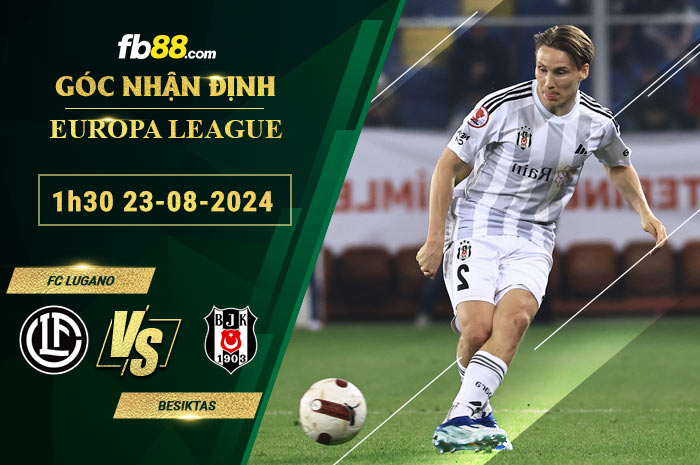 Fb88 soi kèo trận đấu FC Lugano vs Besiktas