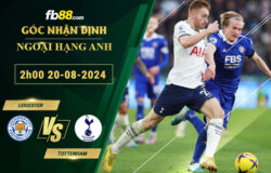 Fb88 soi kèo trận đấu Leicester vs Tottenham