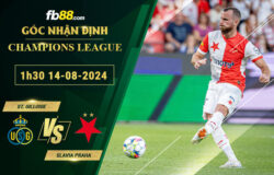 Fb88 soi kèo trận đấu St. Gilloise vs Slavia Praha