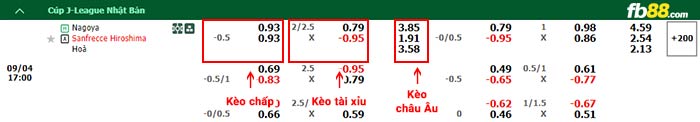 fb88-bảng kèo trận đấu Nagoya Grampus vs Sanfrecce Hiroshima