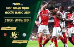 fb88-soi kèo Arsenal vs Leicester