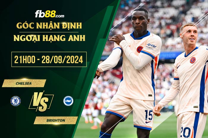 fb88-soi kèo Chelsea vs Brighton