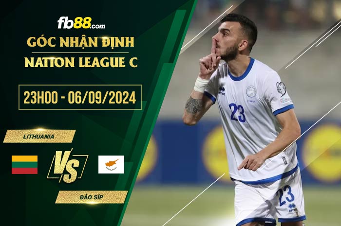 fb88-soi kèo Lithuania vs Đảo Síp