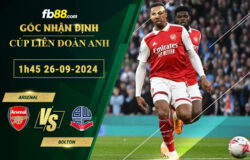 Fb88 soi kèo trận đấu Arsenal vs Bolton