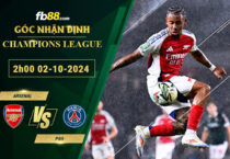 Fb88 soi kèo trận đấu Arsenal vs PSG