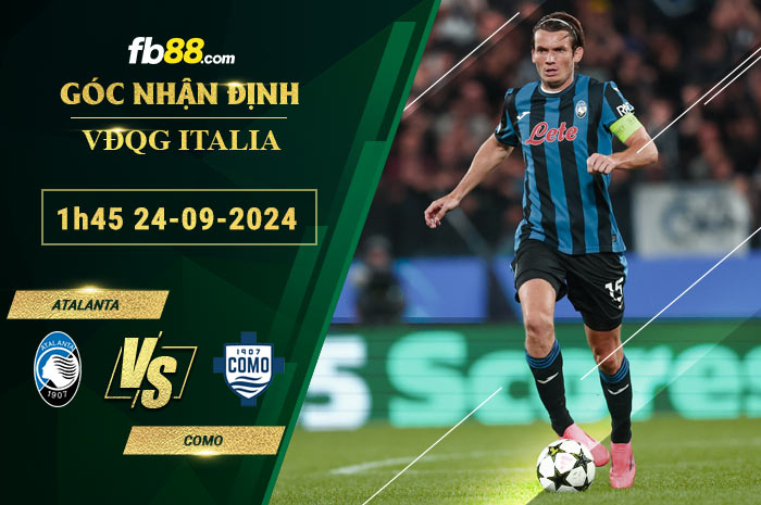 Fb88 soi kèo trận đấu Atalanta vs Como