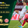 Fb88 soi kèo trận đấu Augsburg vs Mainz