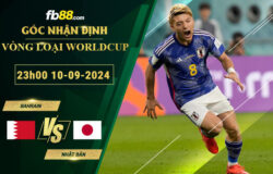 Fb88 soi kèo trận đấu Bahrain vs Nhật Bản